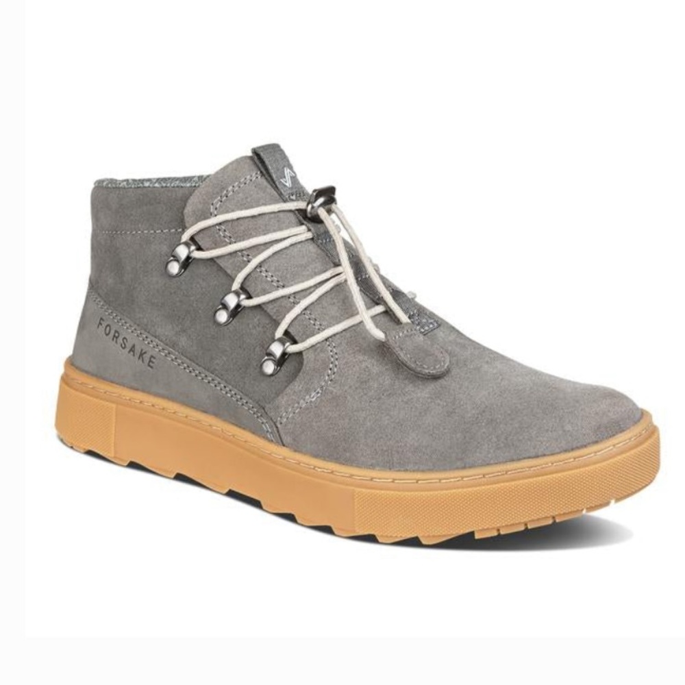 Forsake Lucie Slip Boots in Gunmetal Hiking Trail Outdoors